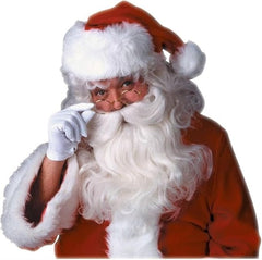 Round Santa Novelty Glasses