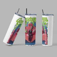 Goosebumps Dummy Glow In The Dark Horror Tumbler