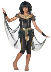 Dark Elegant Egyptian Princess Tween Costume