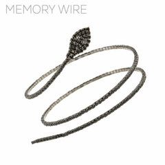 2 Line Snake Rhinestone Armband