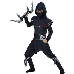 Deluxe Deadly Ninja Warrior Kids Costume