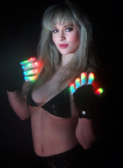 LED Rave Gloves