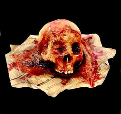 Bloody Rotten Skull Prop