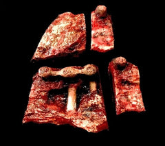 Four Piece Meat Cuts Props