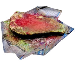 Rotted Beef Flank Meat Prop on Paper