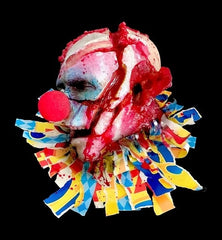 Chainsaw Chuckles Severed Clown Head Prop