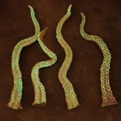 2' Octopus Posable Tentacle Blacklight Prop