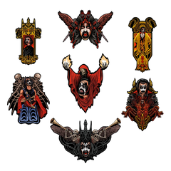 King Diamond Wall Decor Cutouts