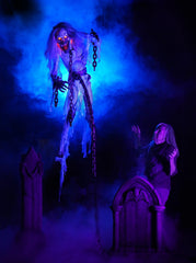 Floating Ghost Revenant UV Reactive Animatronic