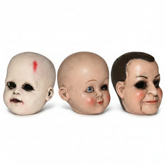 3" Resin Creepy Head