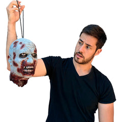 Decapitated Zombie Head Prop