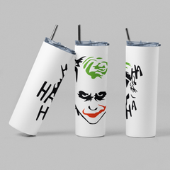 Joker Face Glow In The Dark Tumbler
