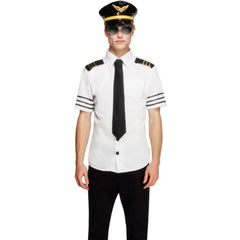 Classic Sexy Mile High Club Pilot Men's Costume