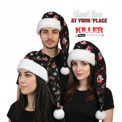 Ghost Face Santa Hat