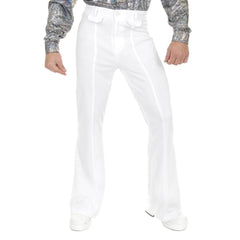 Men's White Disco Pants