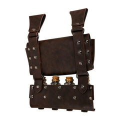 Medieval Brown Alchemy Potion Waist Bag