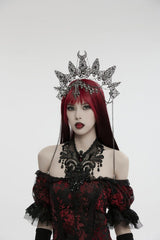 Dark Goddess Chained Skull Headpiece