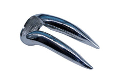 Horn Shape Silver Unisex Ring