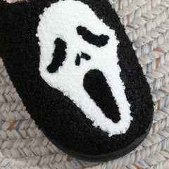 Cozy Ghost Face Slippers