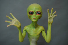 Alien Visitor Posable Blacklight Prop