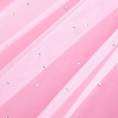 White Rhinestone Bridal Veil