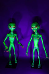 Alien Visitor Posable Blacklight Prop