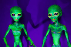 Alien Visitor Posable Blacklight Prop