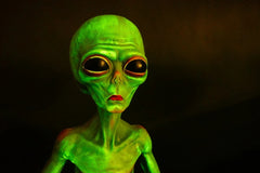 Alien Visitor Posable Blacklight Prop