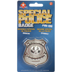 Silver Special Police Badge