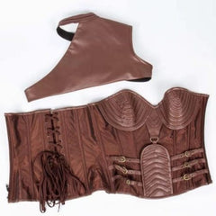 Steampunk Corset with Cape