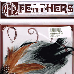 Hackle Pad Dyed Feather Accent