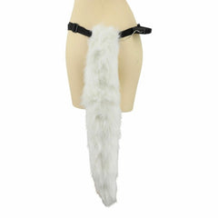 Multicolor LED Faux Fur Tail