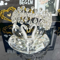 Clear Crystal Stone Bridal Headband