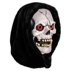 Chamber of Horrors Hooded Skull Latex Mask