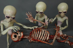 Alien Visitor Posable Prop