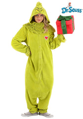 Grinch Jumpsuit Adult Costume