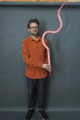 5' Kraken Posable Tentacle Blacklight Prop