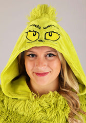 Grinch Jumpsuit Adult Costume