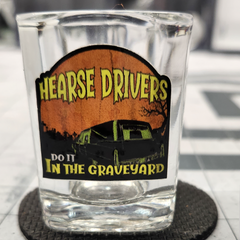 Clear Horror Shot Glass