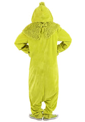 Grinch Jumpsuit Adult Costume