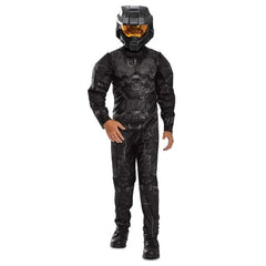 Stealth Spartan Muscle Child Costume