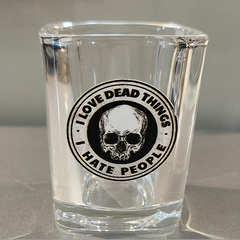 Clear Horror Shot Glass