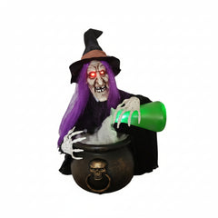 The Witch Pouring Potion
