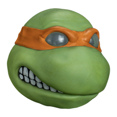 TMNT: Michaelangelo Vinyl Mask