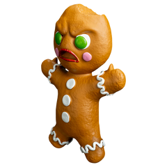 Krampus Gingerbread Man Prop