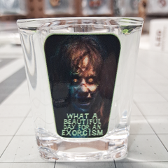Clear Horror Shot Glass
