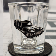 Clear Horror Shot Glass