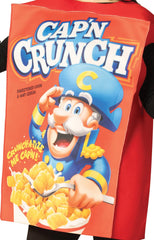 Cap'n Crunch Box Costume