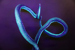 5' Kraken Posable Tentacle Blacklight Prop