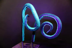 5' Kraken Posable Tentacle Blacklight Prop